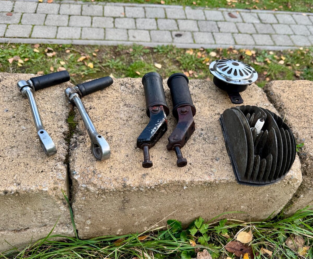 Jawa perak, pulbuben, Ogar - díly - 3