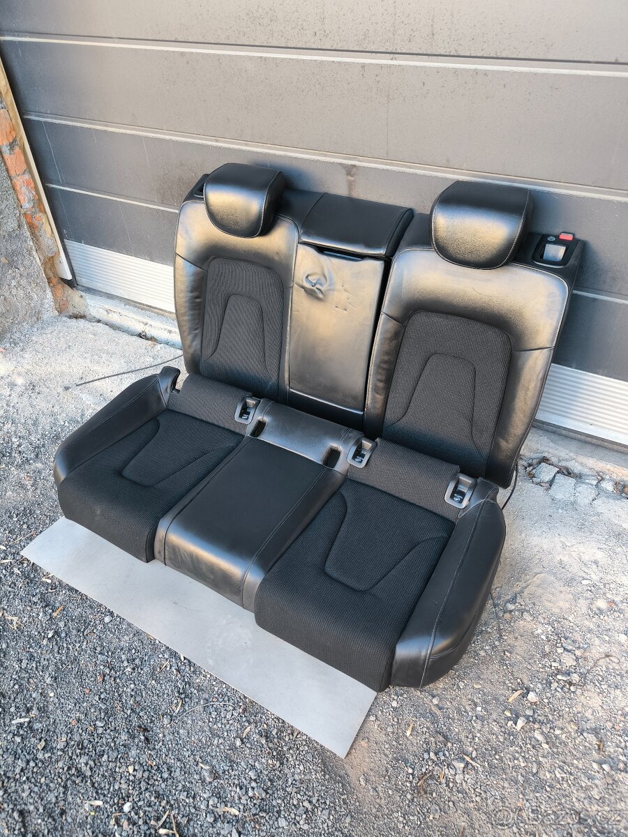 Zadní sedačky AUDI A5 polokůže - 3
