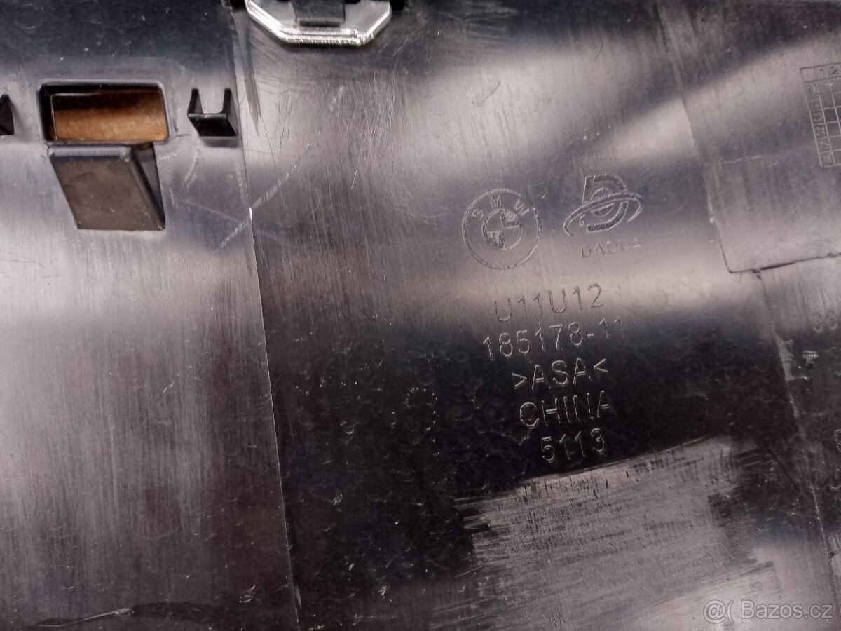 BMW X1 U11 přední maska černá: 185178-11 - 3