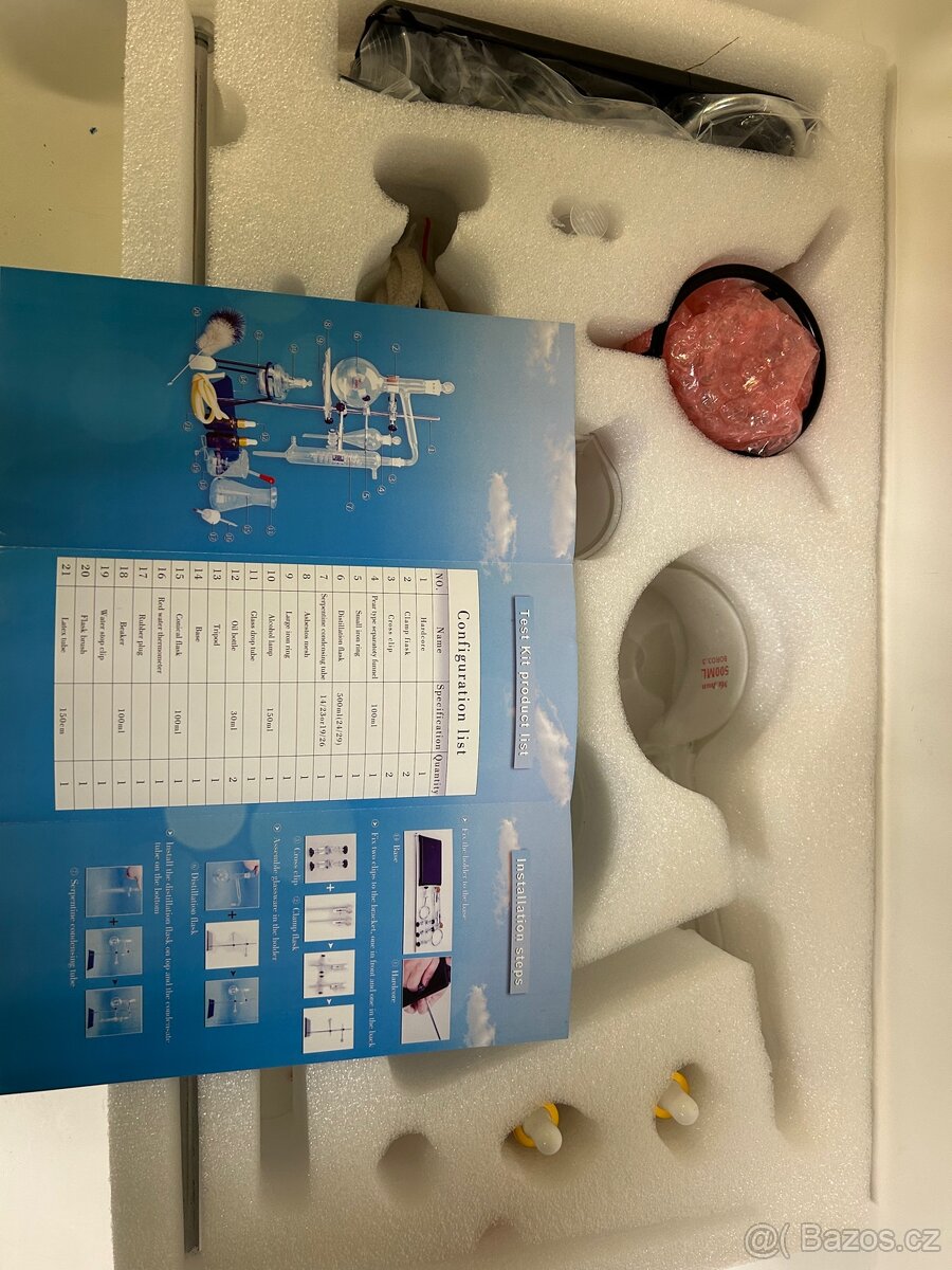 Sada pro destilaci esenc. olejů - 3