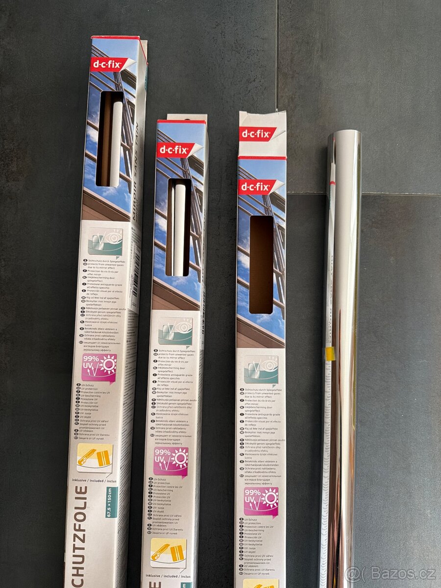 Zrcadlová folie samolepicí - 3