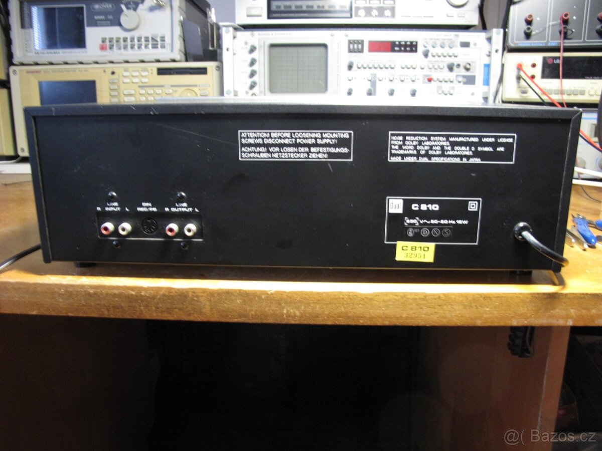 Kazetový magnetofon Dual C810 - 3