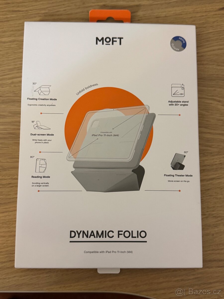 Magnetický kryt na iPad Pro M4 11" MOFT dynamic folio - 3