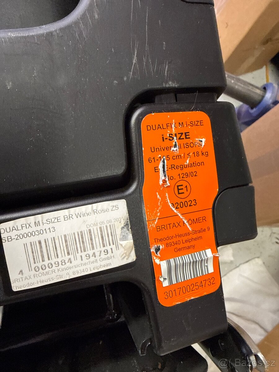 Autosedačka britax romer - 3