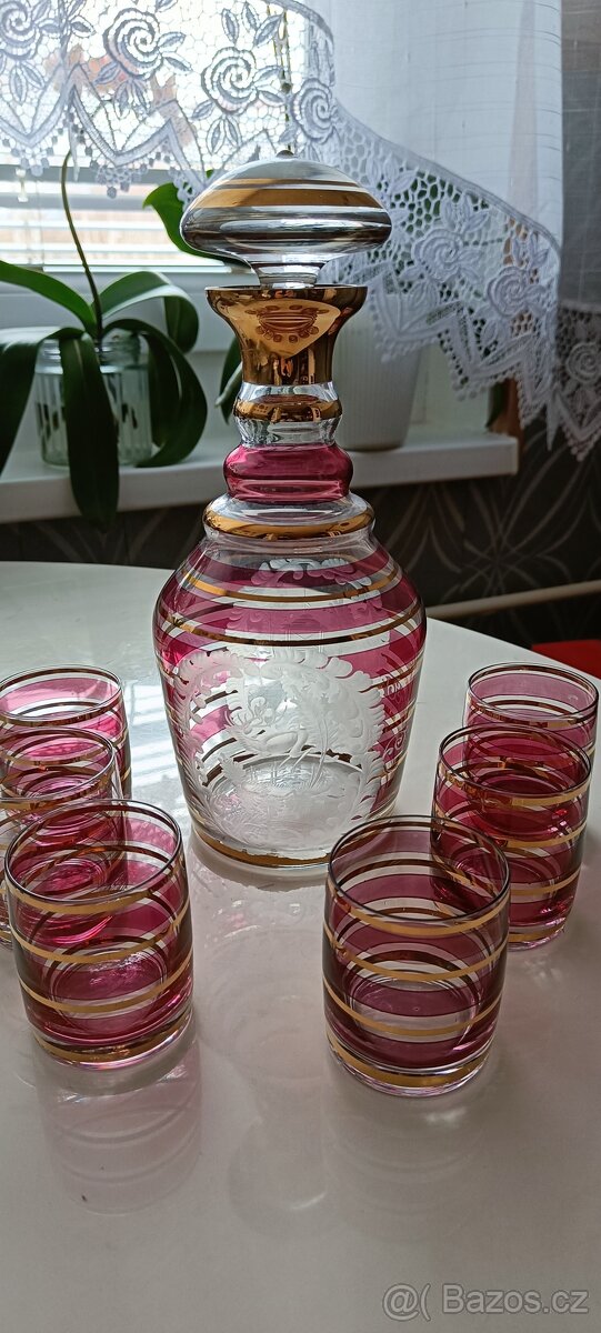Karafa a 6 skleniček - 3