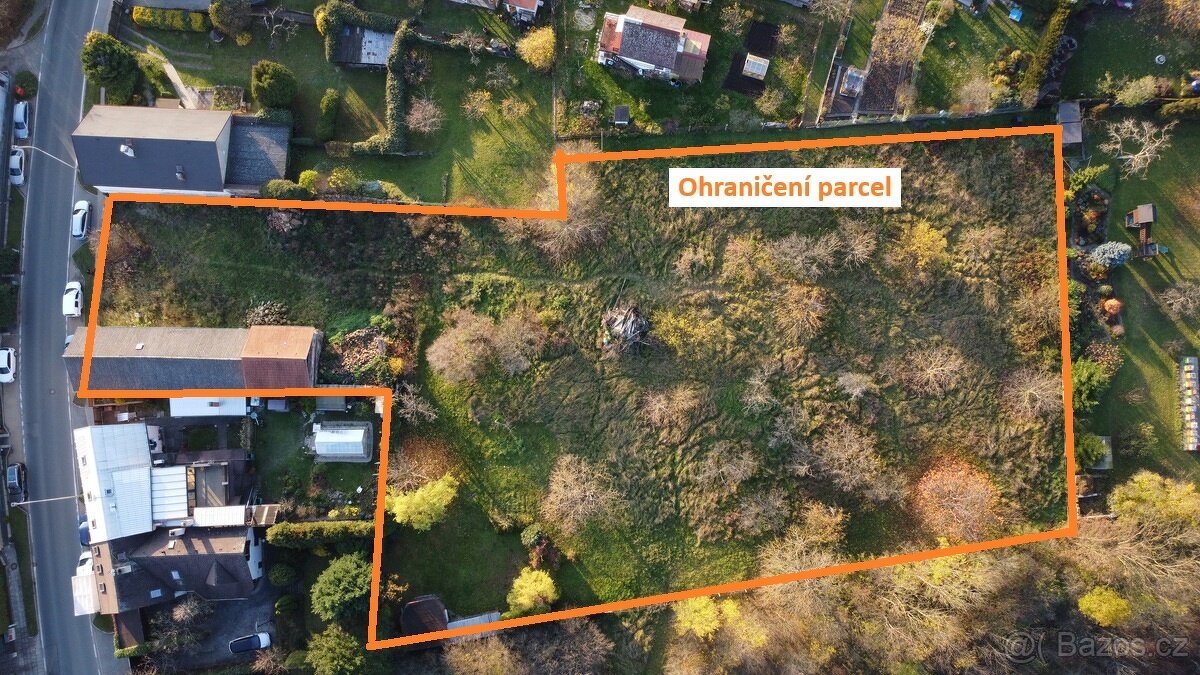 Prodej st. pozemků 4.428 m2 pro 5 – 7 RD u Ml. Boleslavi. - 3