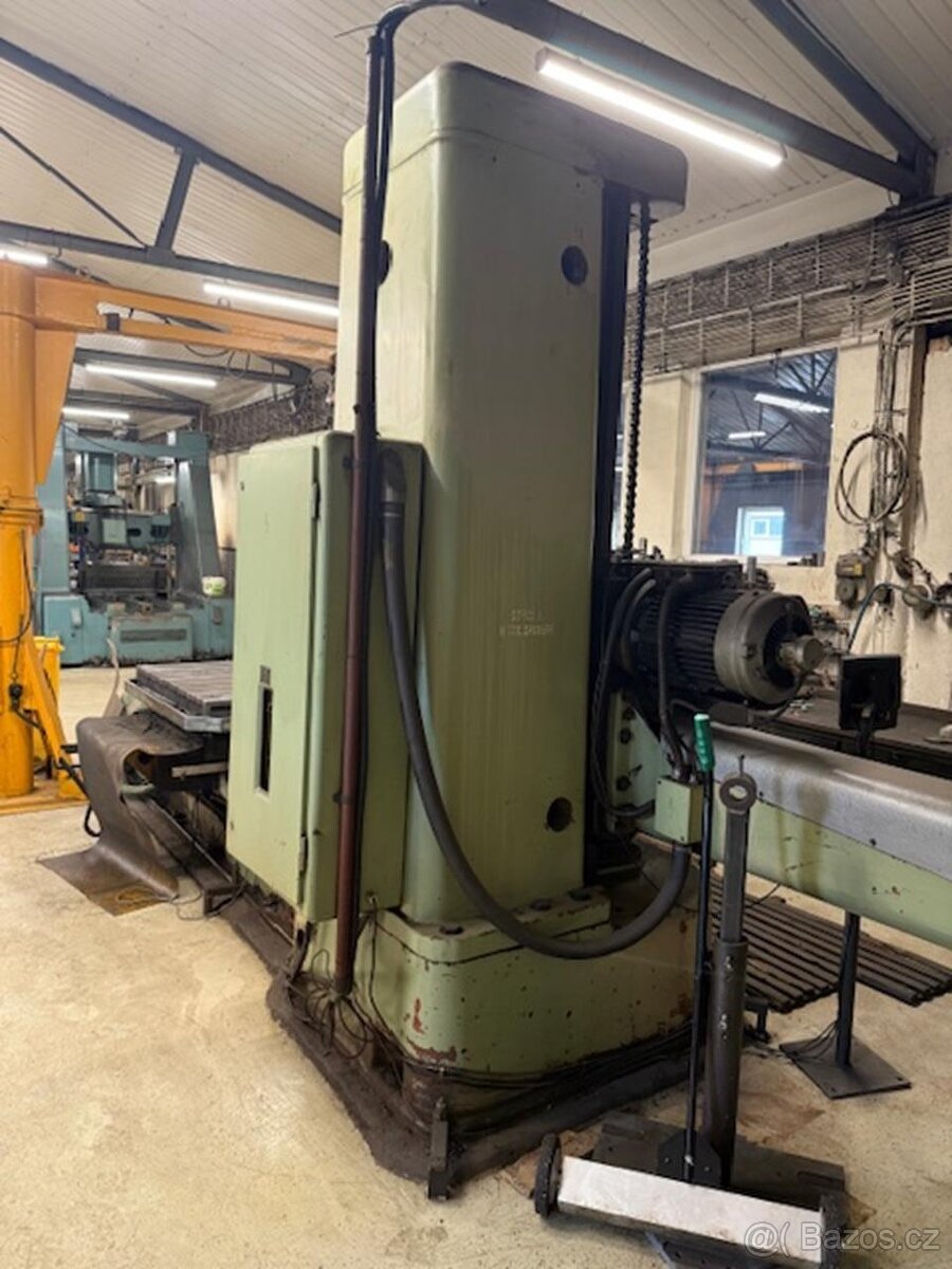 Horizontální vyvrtávačka TOS W 100 - 3