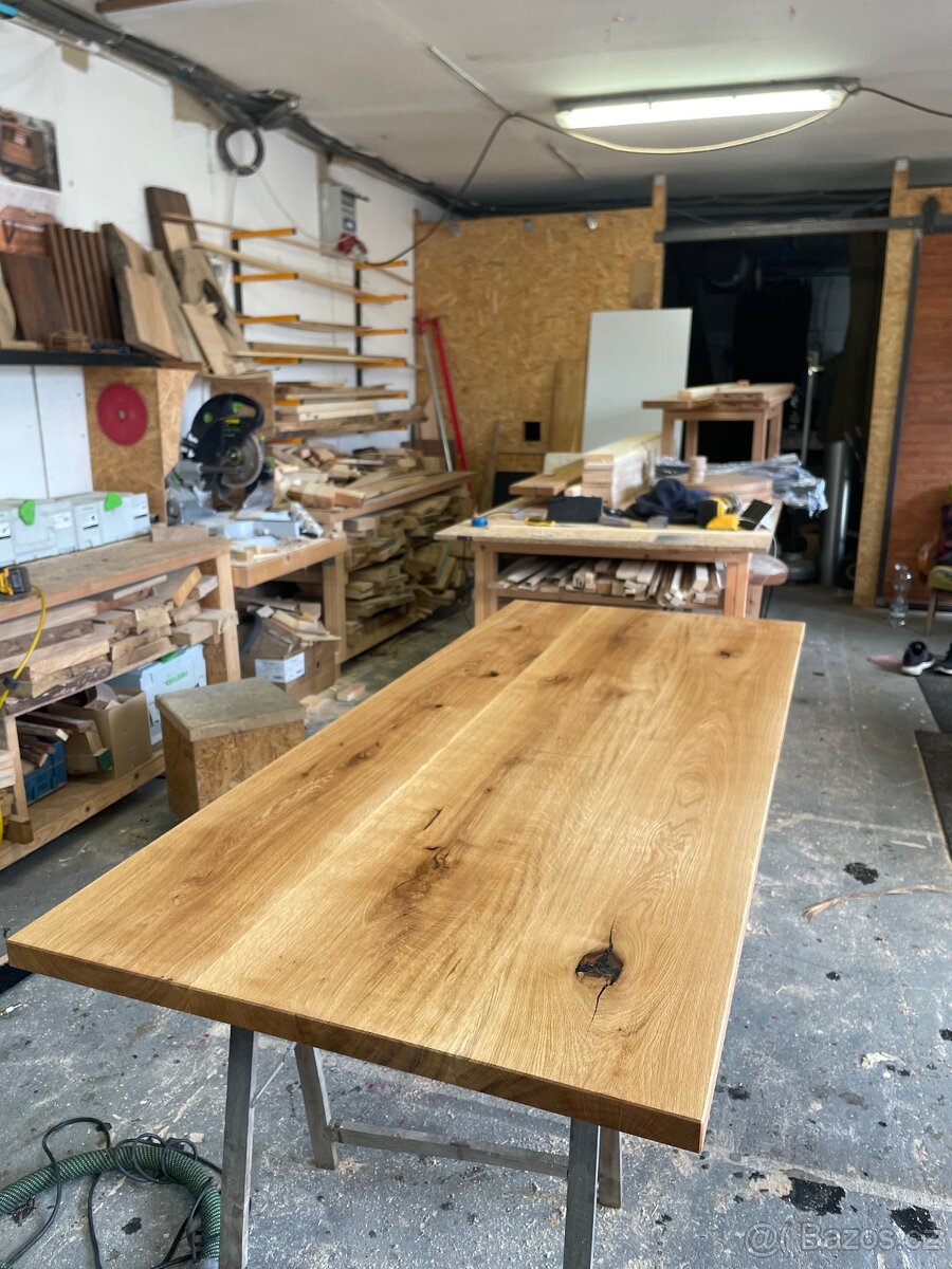 Hotové stolové desky z masivního dřeva - 3