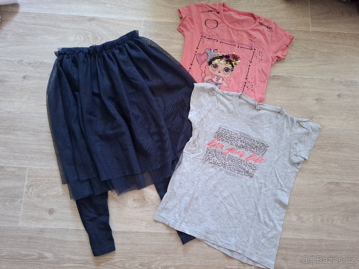 Mix oblečení vel. 122/128 - 3