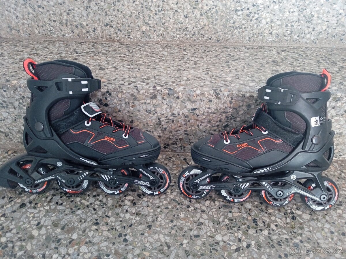 Kolečkové brusle Oxelo vel. 32-35 - 3