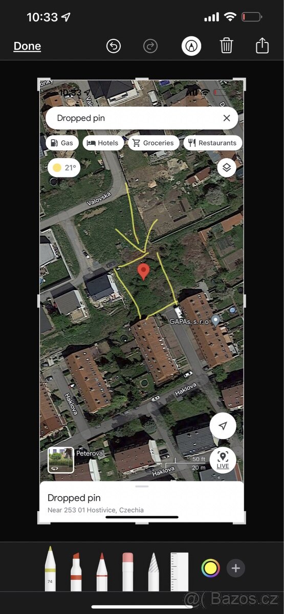 Prodej stavebního pozemku Hostivice cca 600m2 - 3