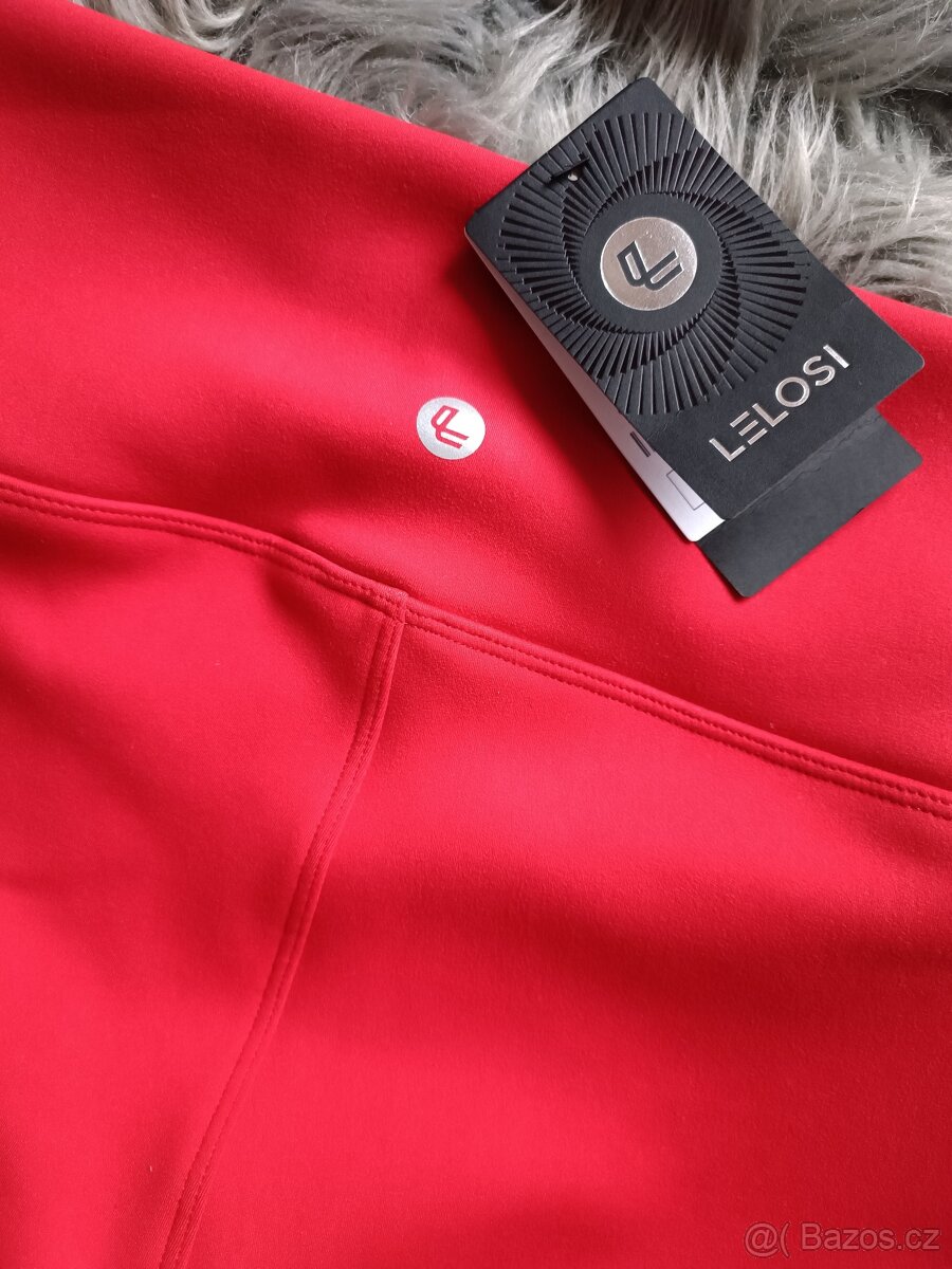 Dámské termo legíny - christmas red - 3