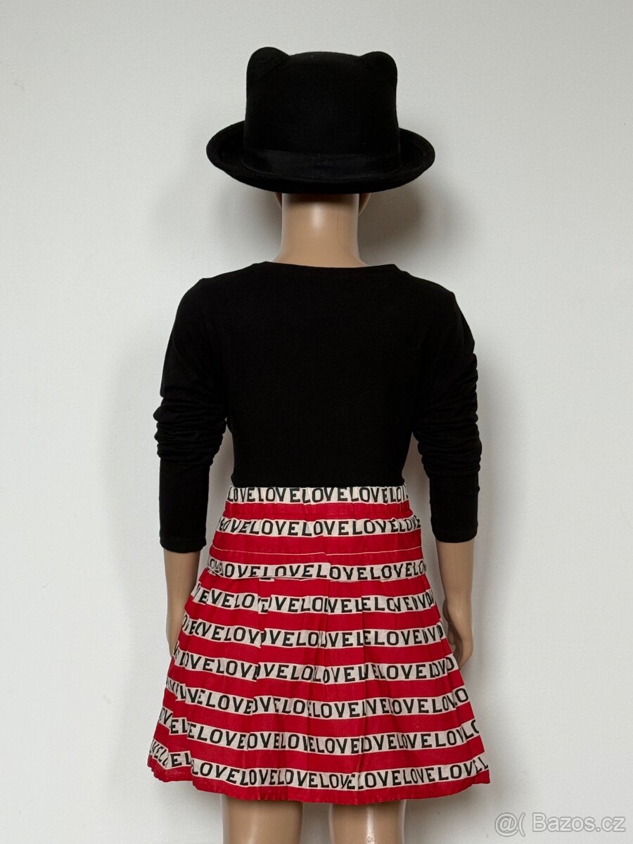 Cervená sukýnka H&M conscious - 3