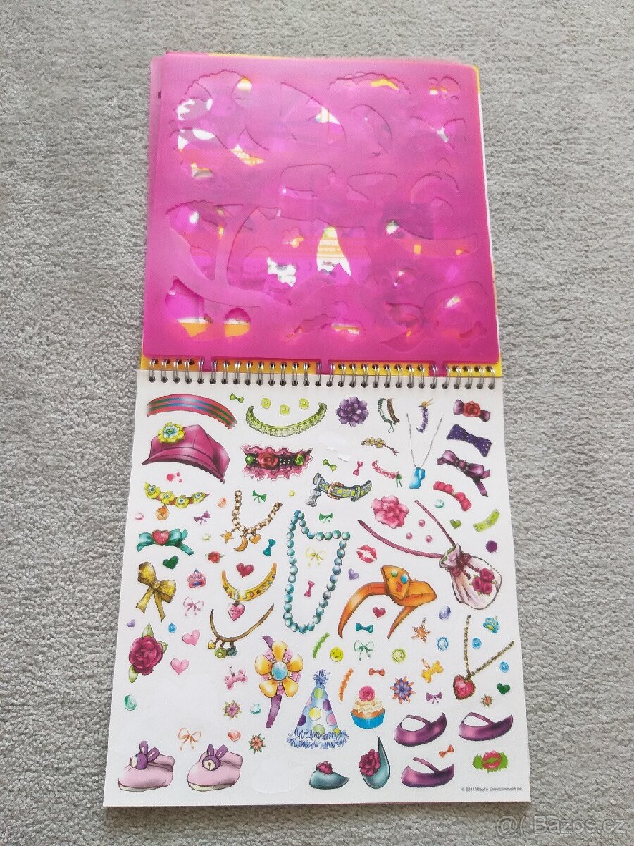 Omalovánky se samolepkami - 3