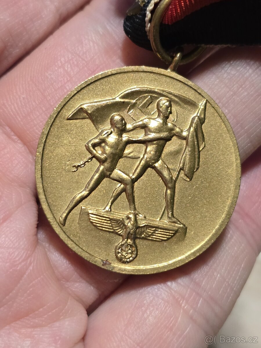 Pamětní medaile na připojení Sudet - 3