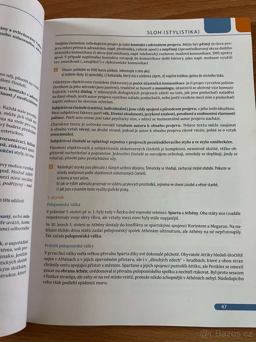 Komunikace a sloh - FRAUS - 3