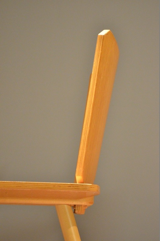 4 x masivní židle Carl Malmsten 1960 - 3