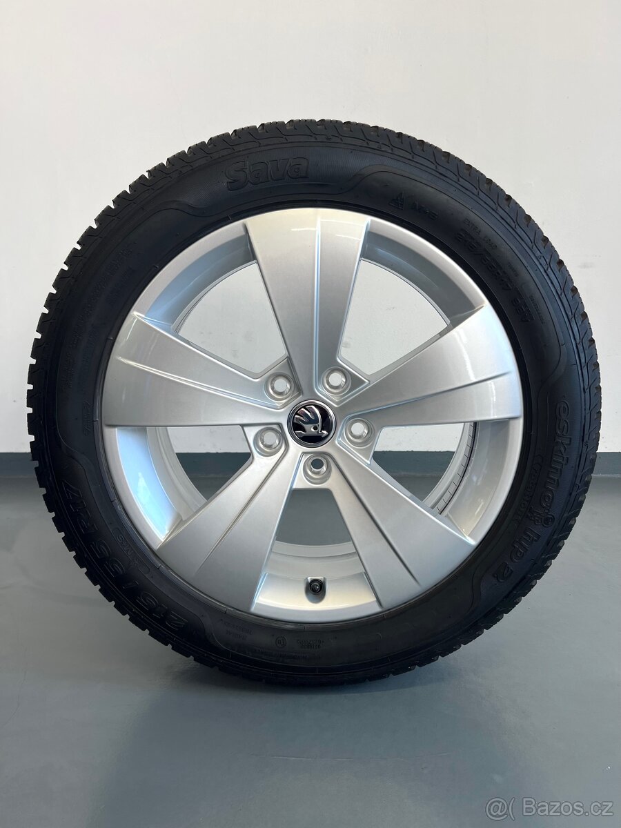 Zimní ❄️ Alu kola Triton, Škoda Superb 3, 5x112 r17 - 3