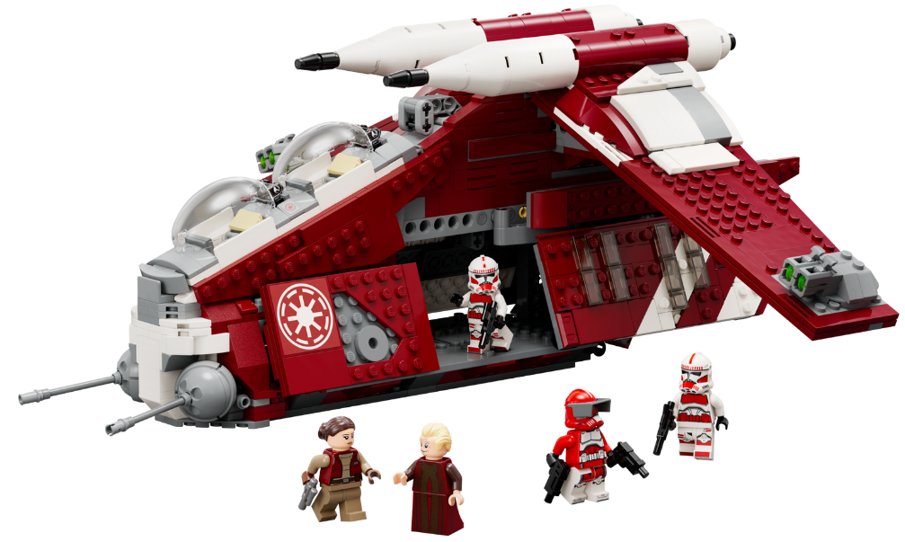 Nové LEGO 75354 Coruscantský dělový člun (Star Wars) - 3