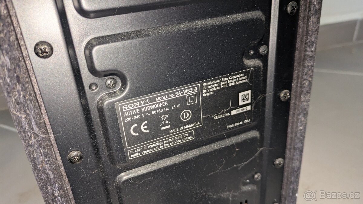 Soundbar Sony HT-S350 2.1 - 3