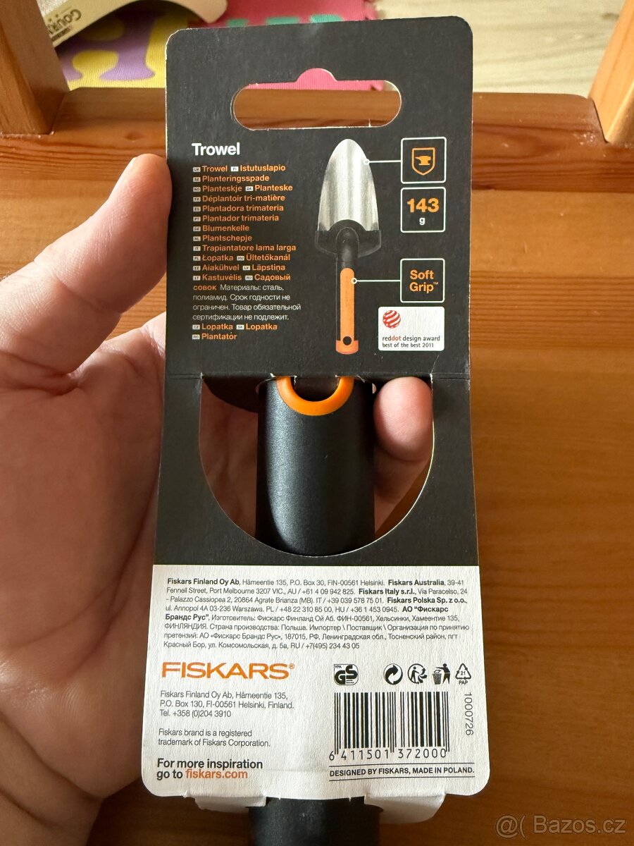 zahradní lopatka Fiskars, nová - 3