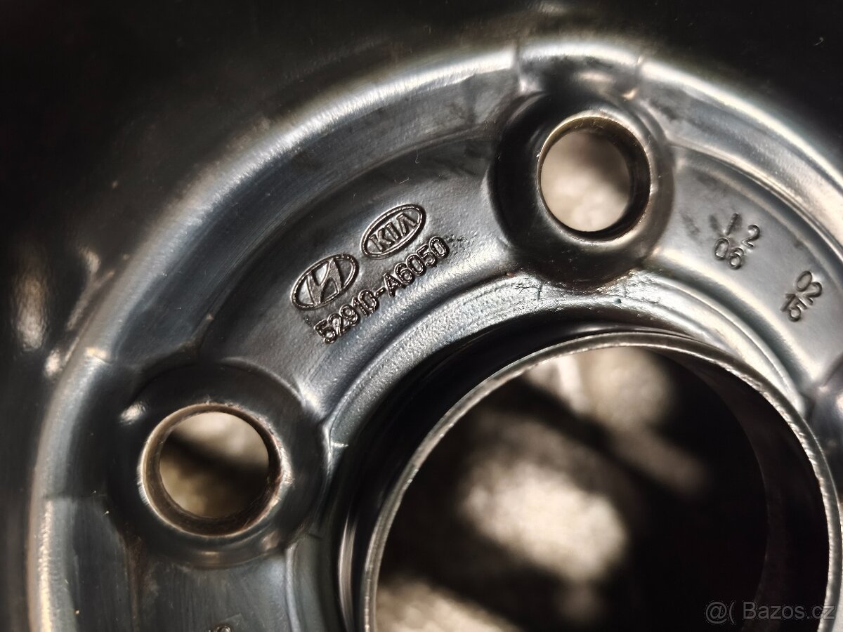 kola 5x114,3 r15 na Mazda, Kia, Hyundai i20 pneu 195/65 r15 - 3