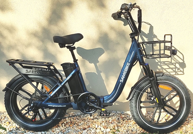 Elektrické skládací kolo FAT BIKE ALUMINIUM rám 500W motor - 3