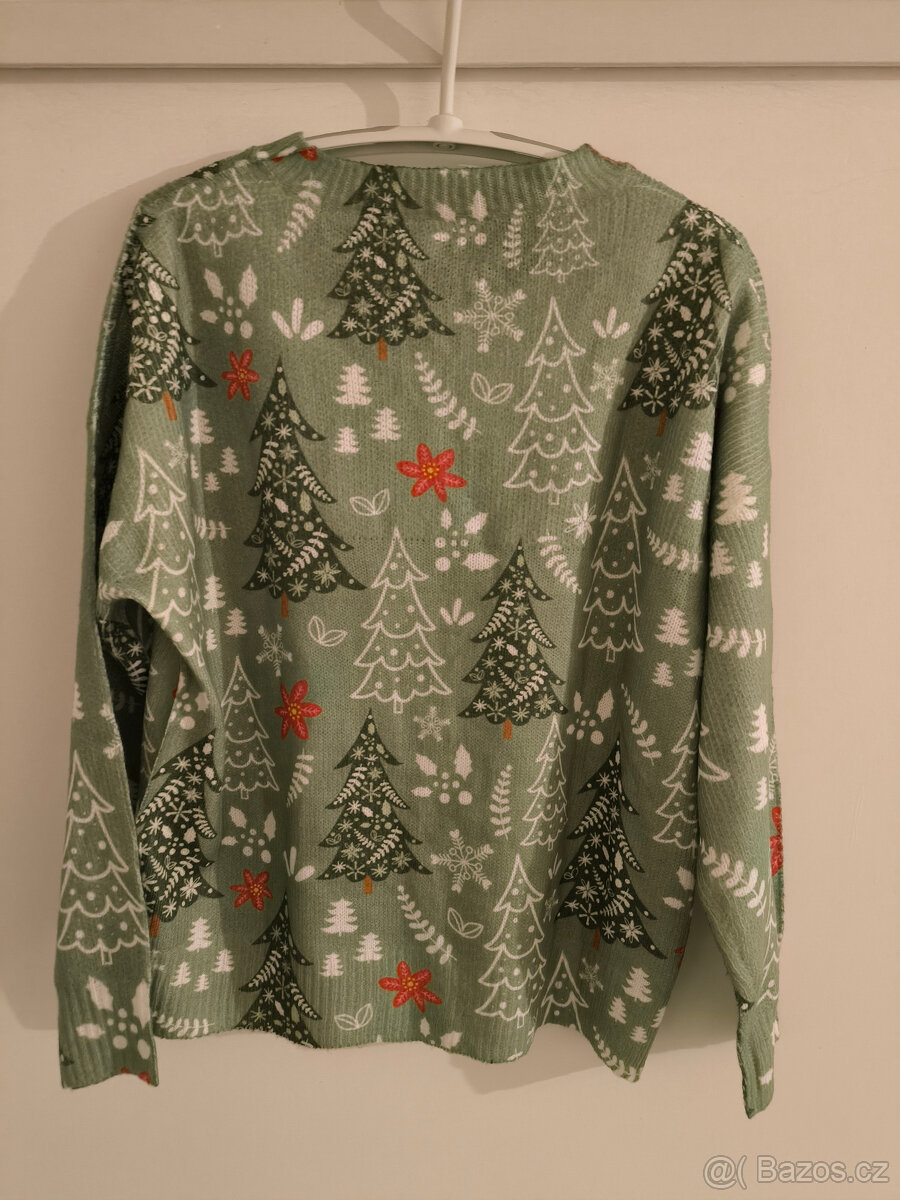 Svetr s vánočním motivem - nový - 3