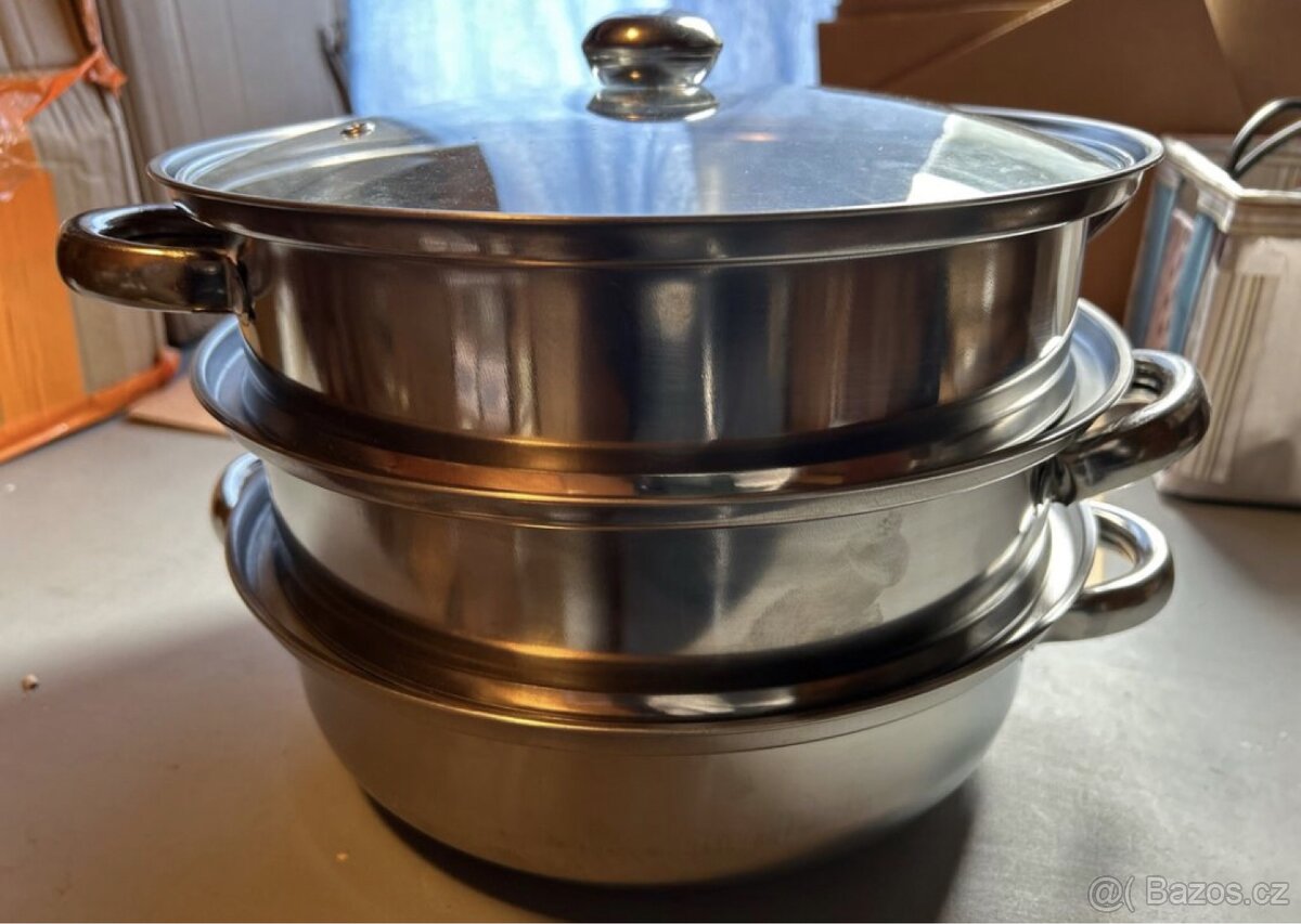 Napařovací hrnec 3. patrový - 3