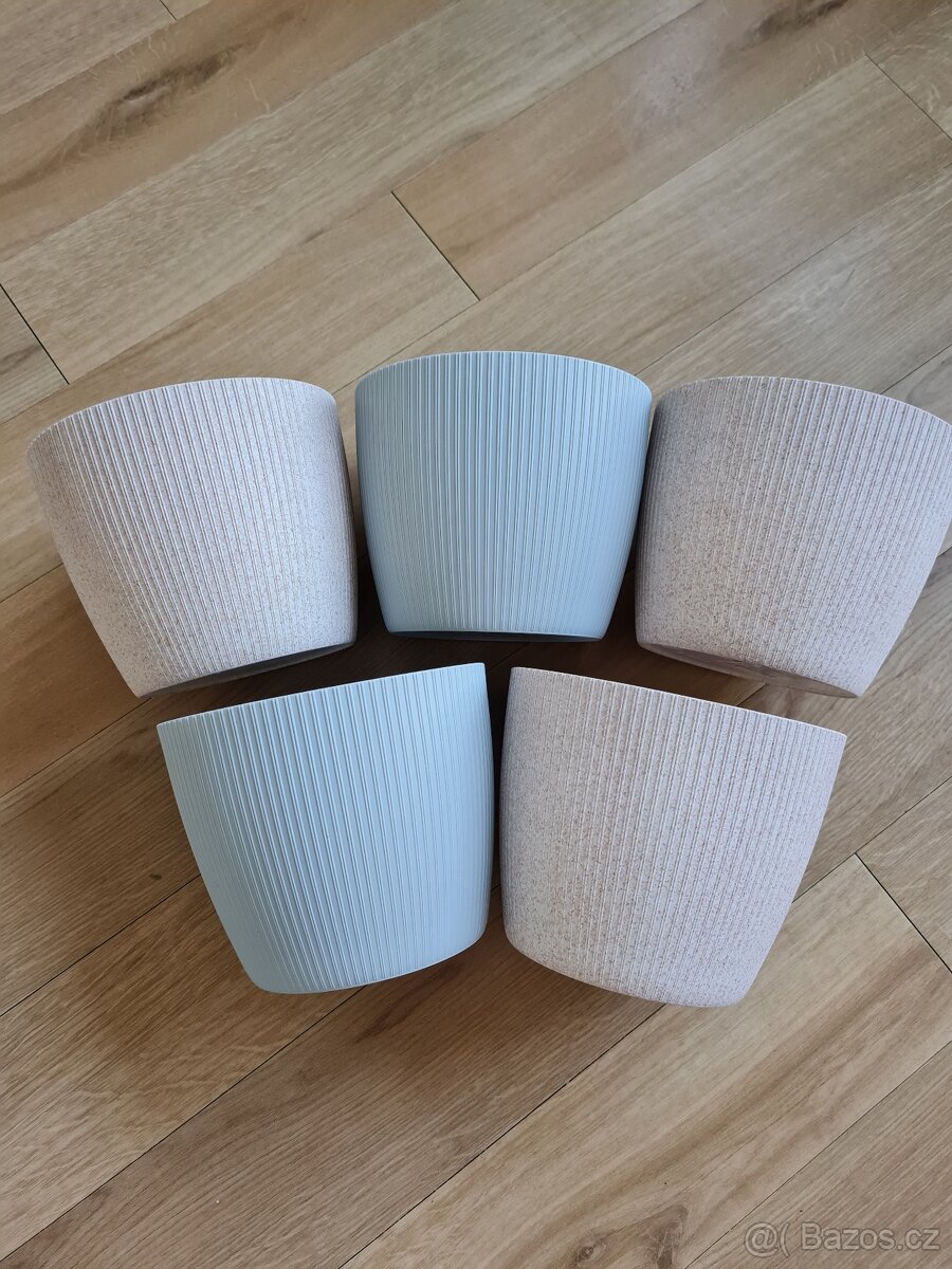 Květináče/Obaly keramické a plastové 11 ks - 3