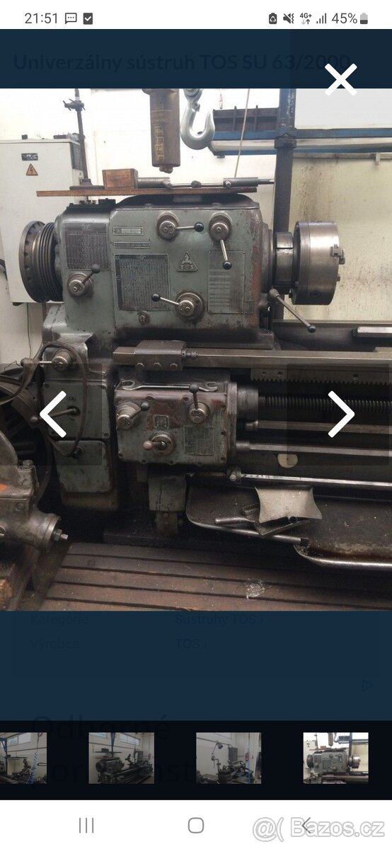 Soustruh su 63 dokumentacia navod na obsluhu - 3