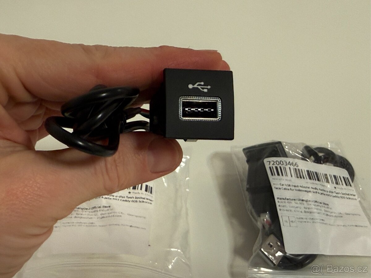 Car USB Socket pro VW Golf 5 6 Jetta Caddy EOS Scirocco - 3