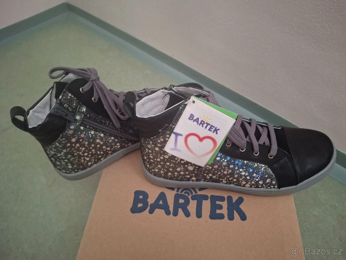 Nádherné celoroční celokožené boty Bartek, vel. 38 - 3