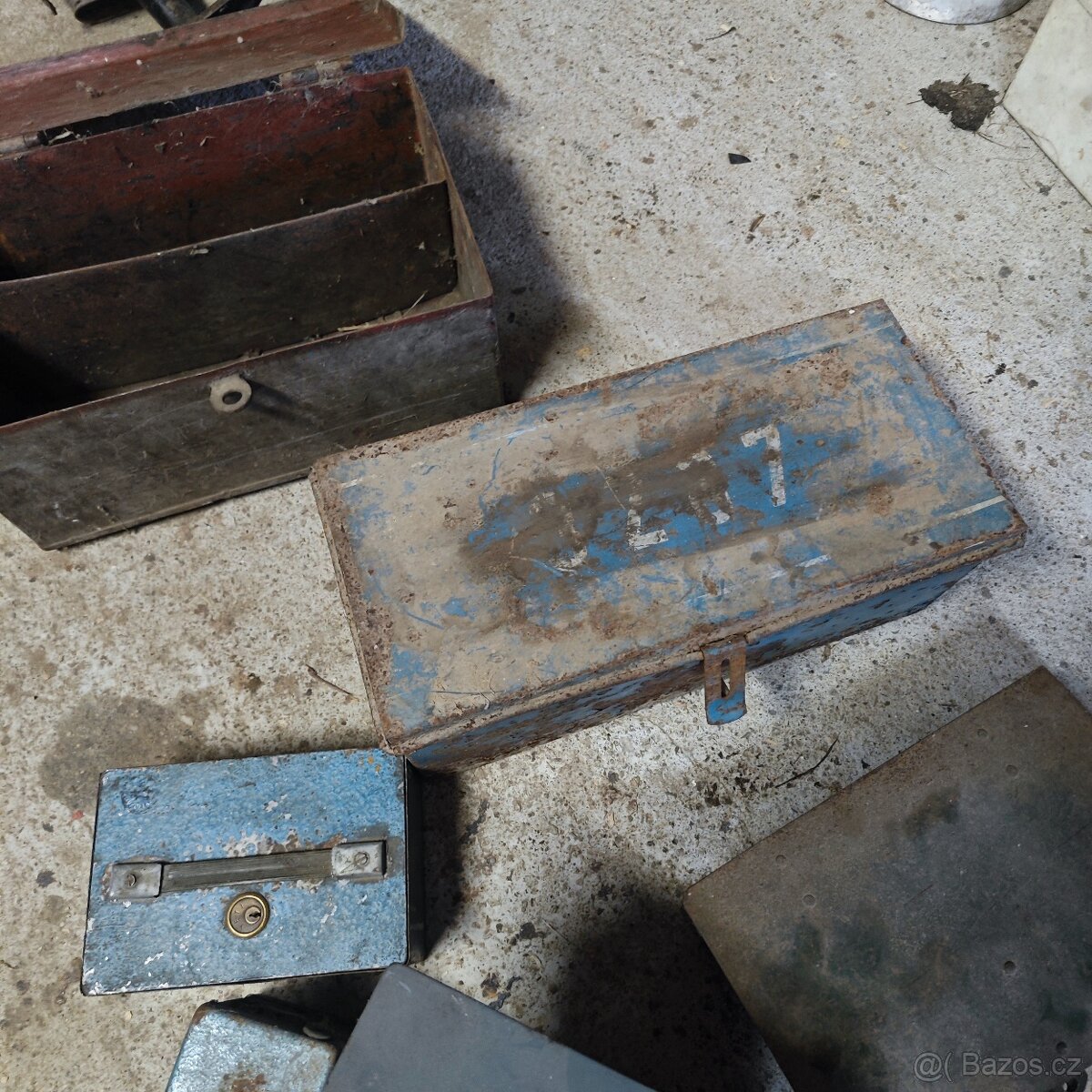 truhlíky bedny kufříky kaslíky - 3