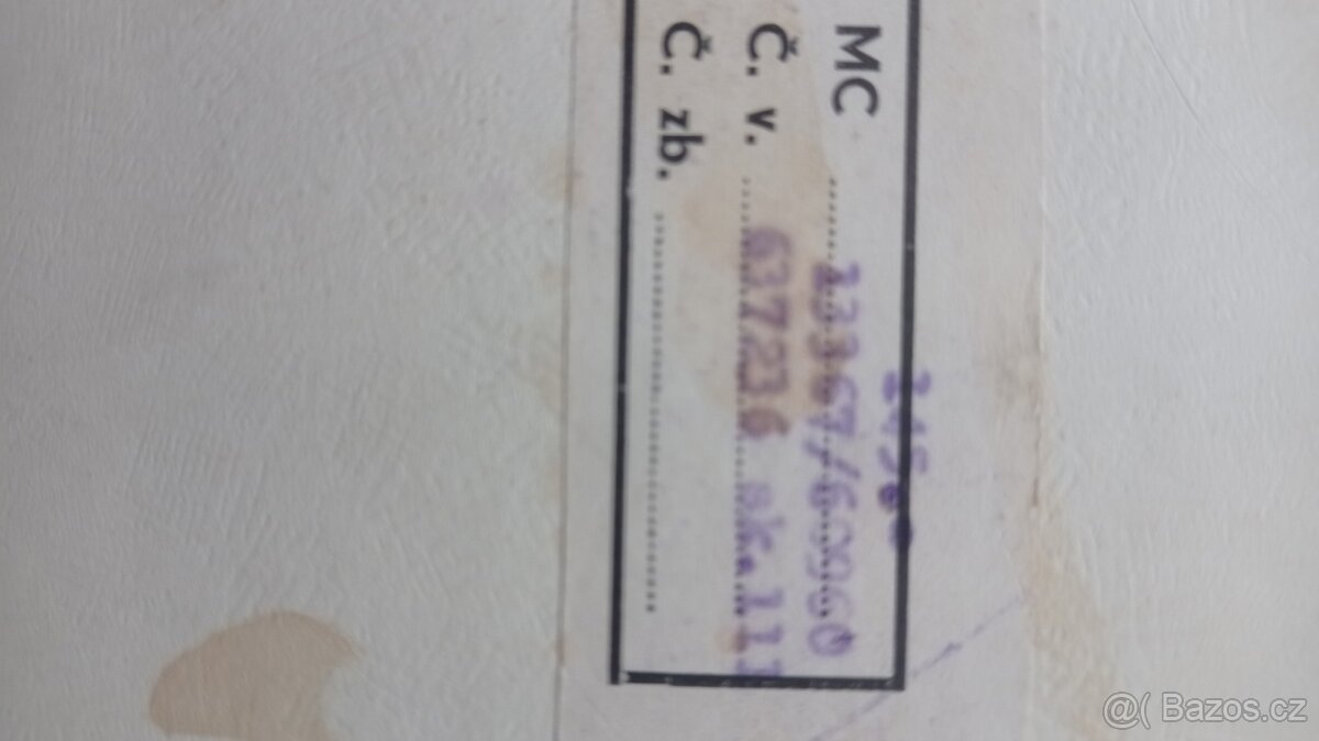 Sběratelský skleněný talíř (ČSSR, export/Tuzex) - 3