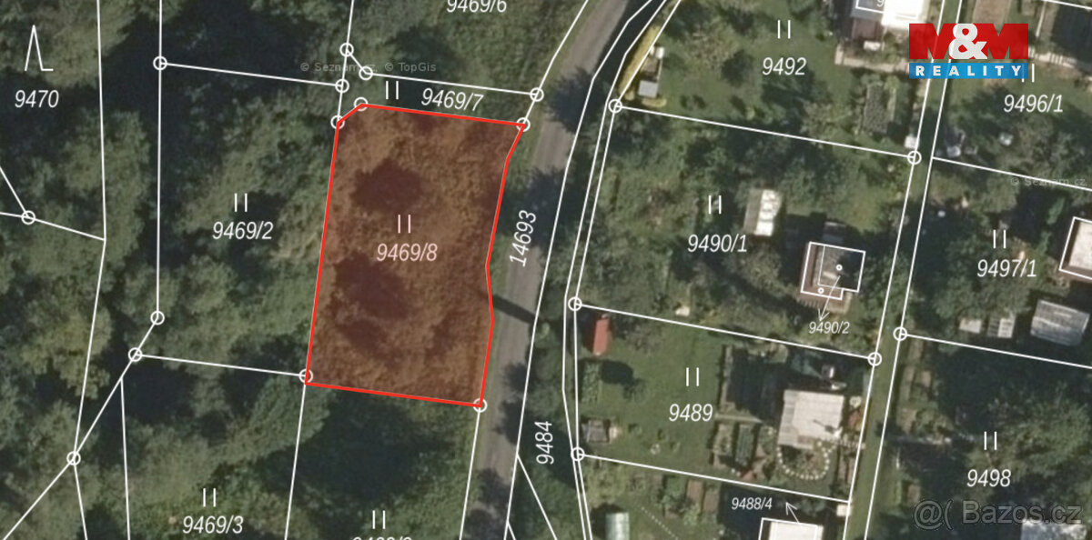 Prodej zahrady, 451 m², Vsetín - 3