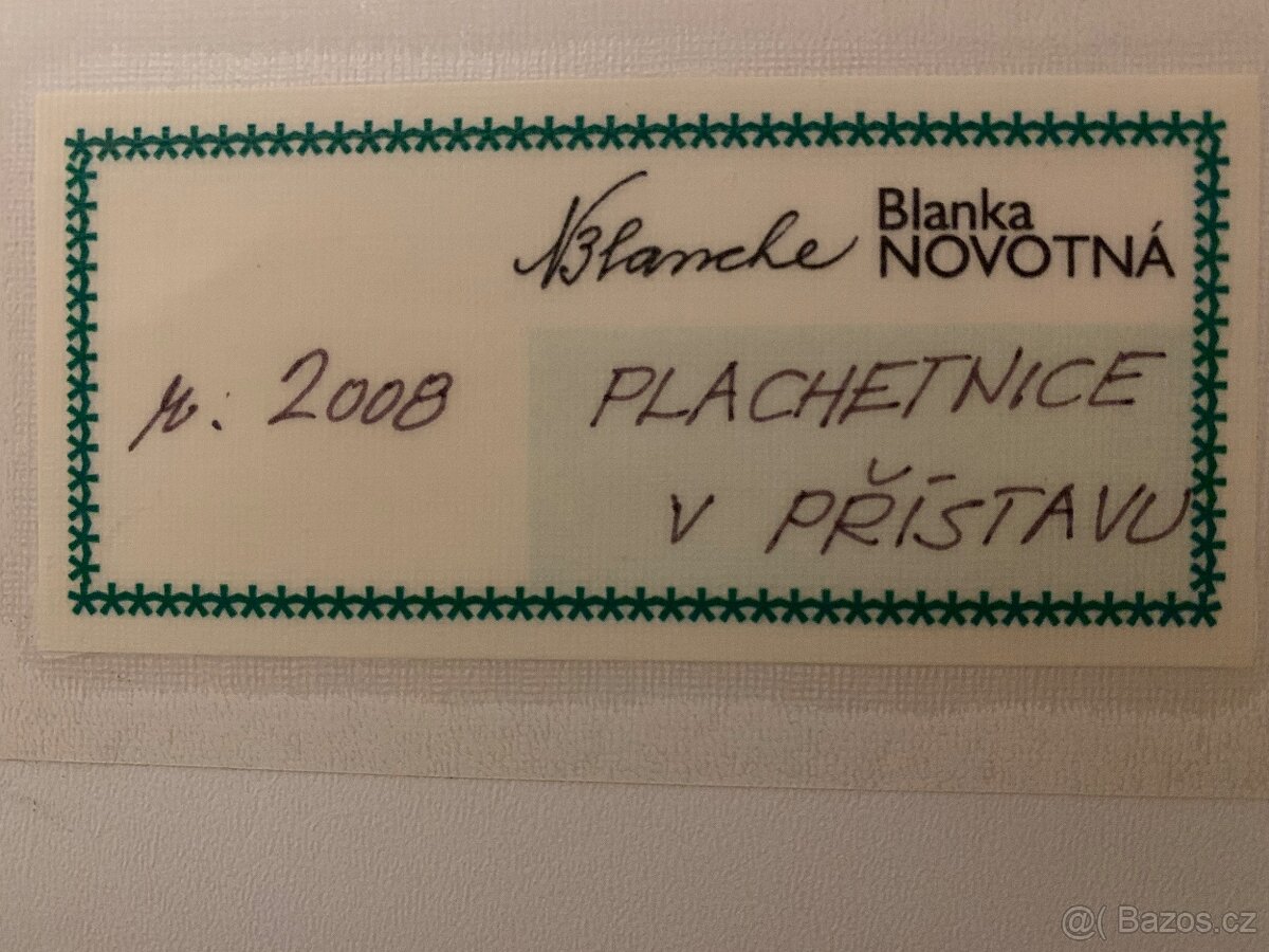 Obraz Plachetnice v přístavu - 3