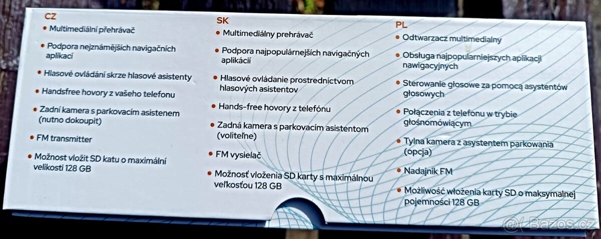 Multimediální jednotka GlobalSec BW-W706R - 3