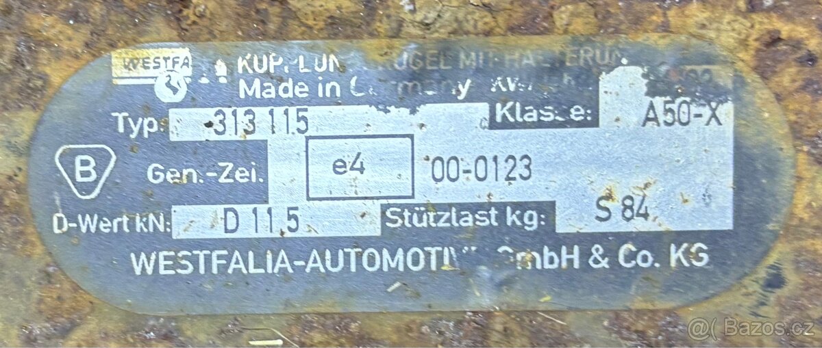 w210 kombi tažné zařízení - 3