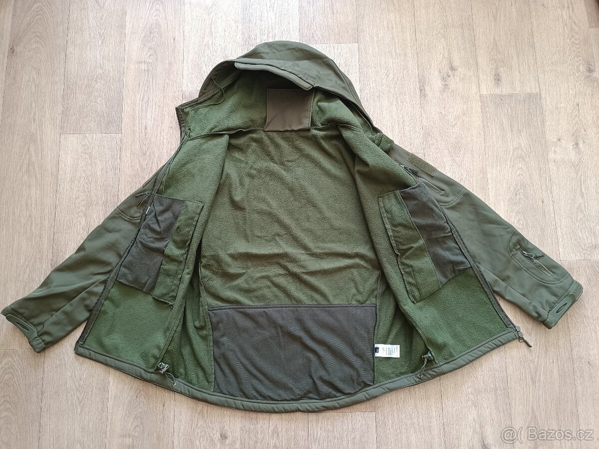 Pánská softshellová souprava (khaki) - 3