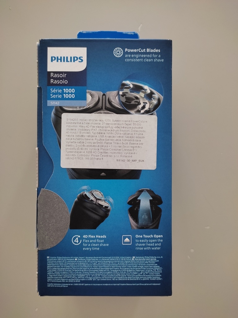 Holící strojek PHILIPS S1142/00 - 3