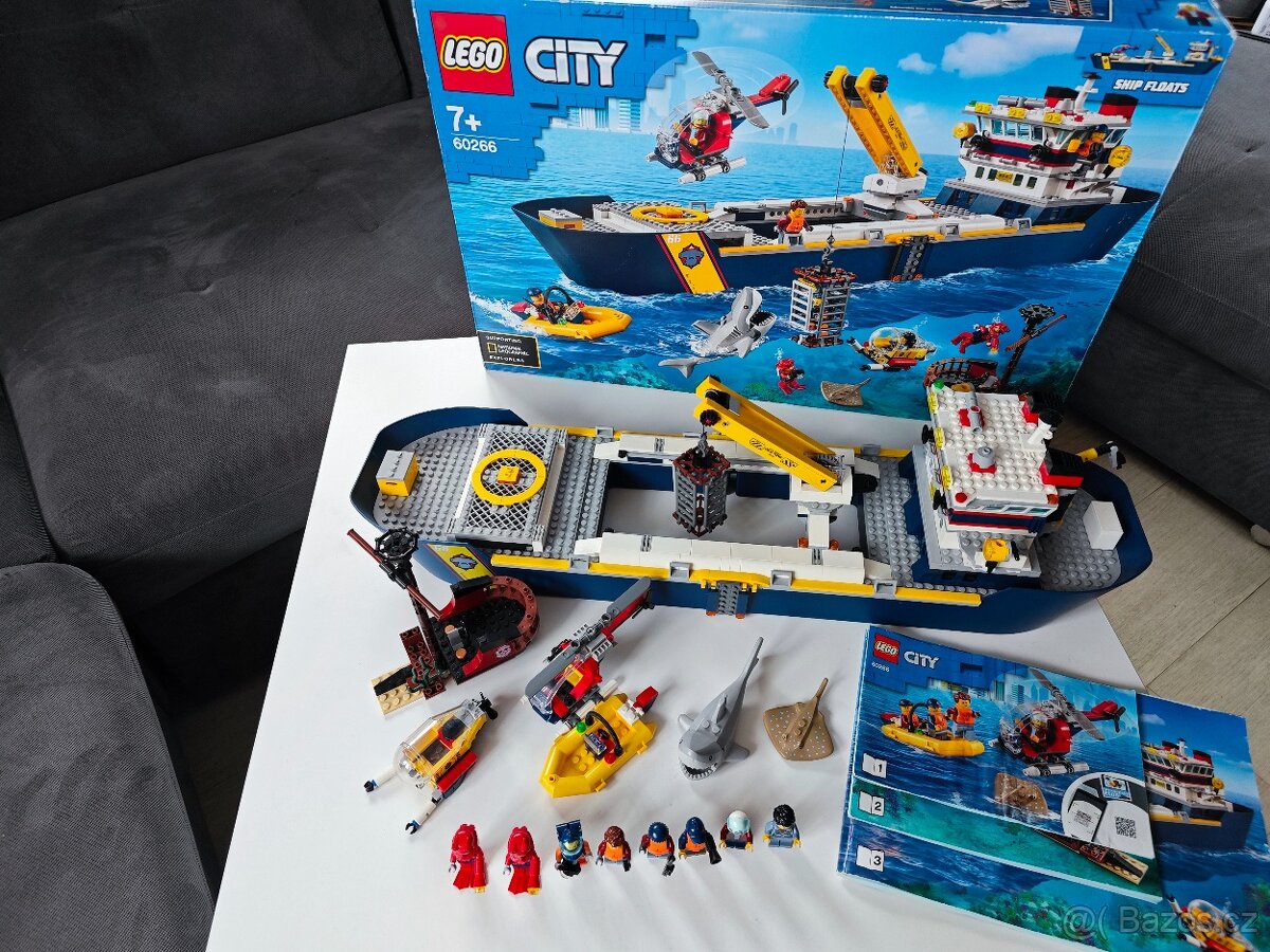 LEGO City 60266 Oceánská průzkumná loď - 3