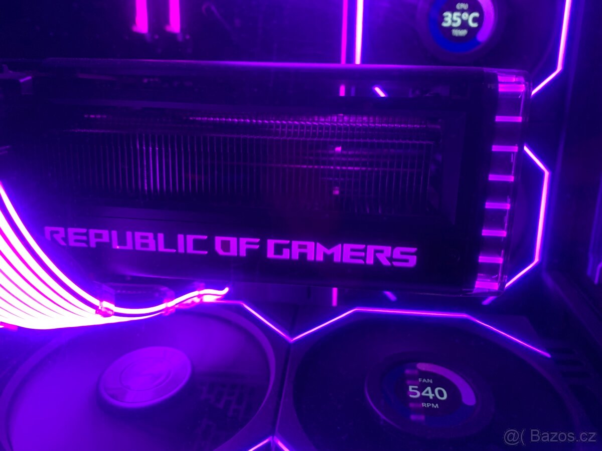 Herní PC sestava ROG, i9 13900ks, RTX 4090, Lian-Li větráčky - 3