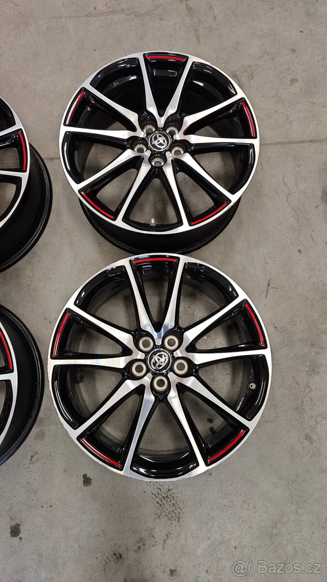 ALU disky originál TOYOTA 5x100 18x7J ET51 - 3