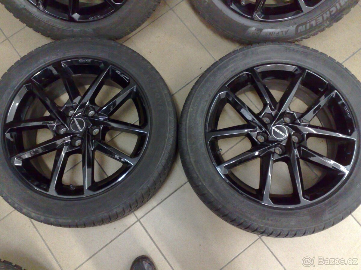 alu kola 5x112 r17 zimaky 205/55/17 - 3