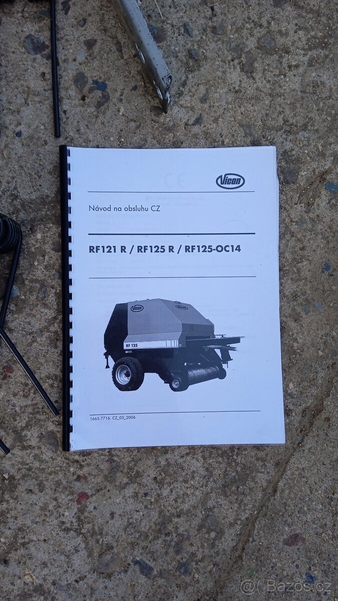 PRODÁM ND na lis Vicon - 3