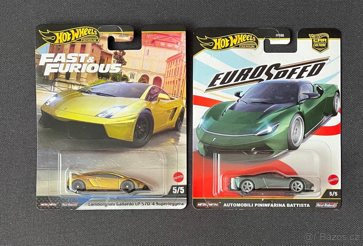 Hot wheels premium Aston, Lamborghini, Pininfarina - 3