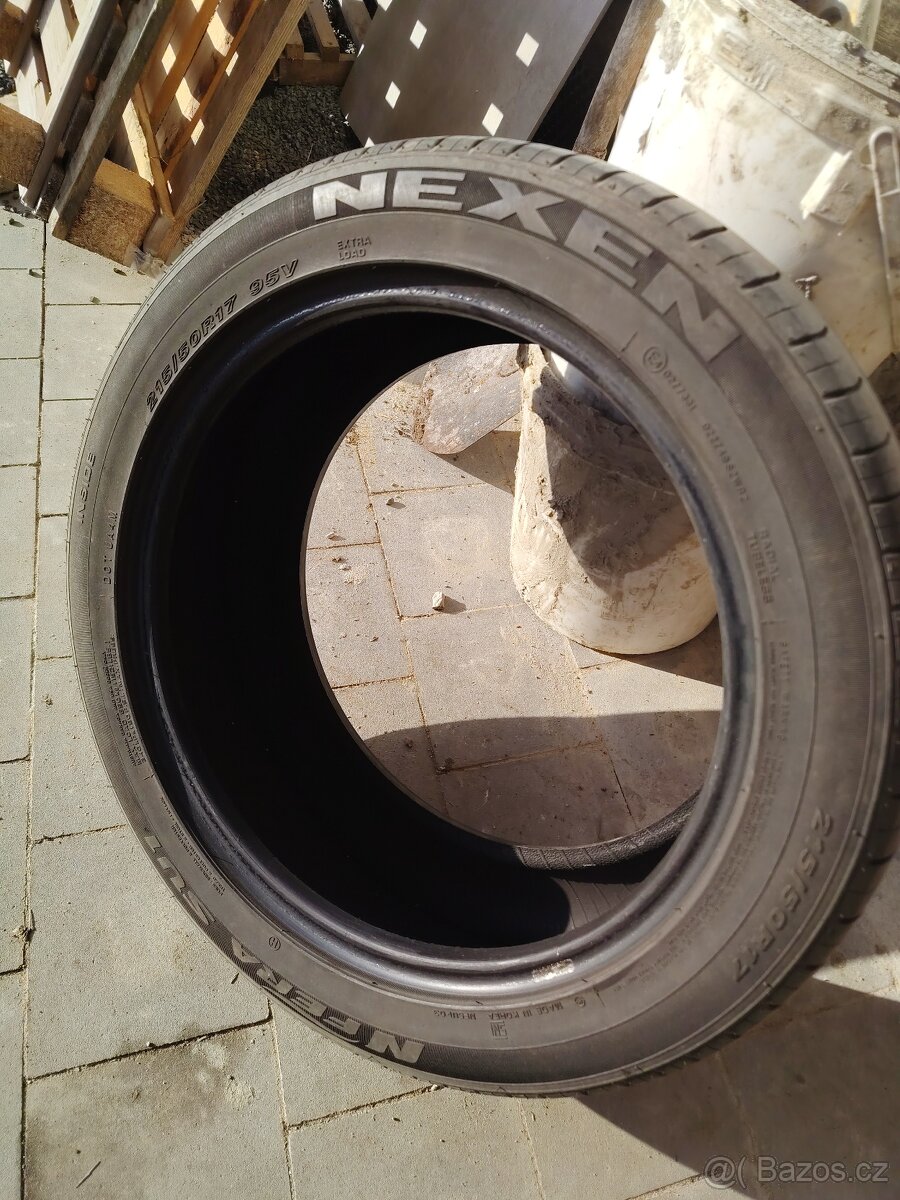 Prodám 4x letní pneu - 3