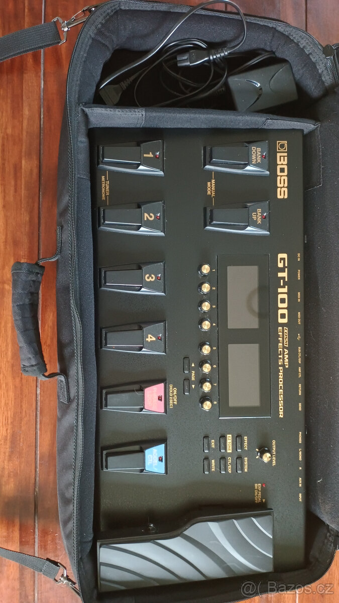 Kytarový multiefekt Boss GT-100 - 3