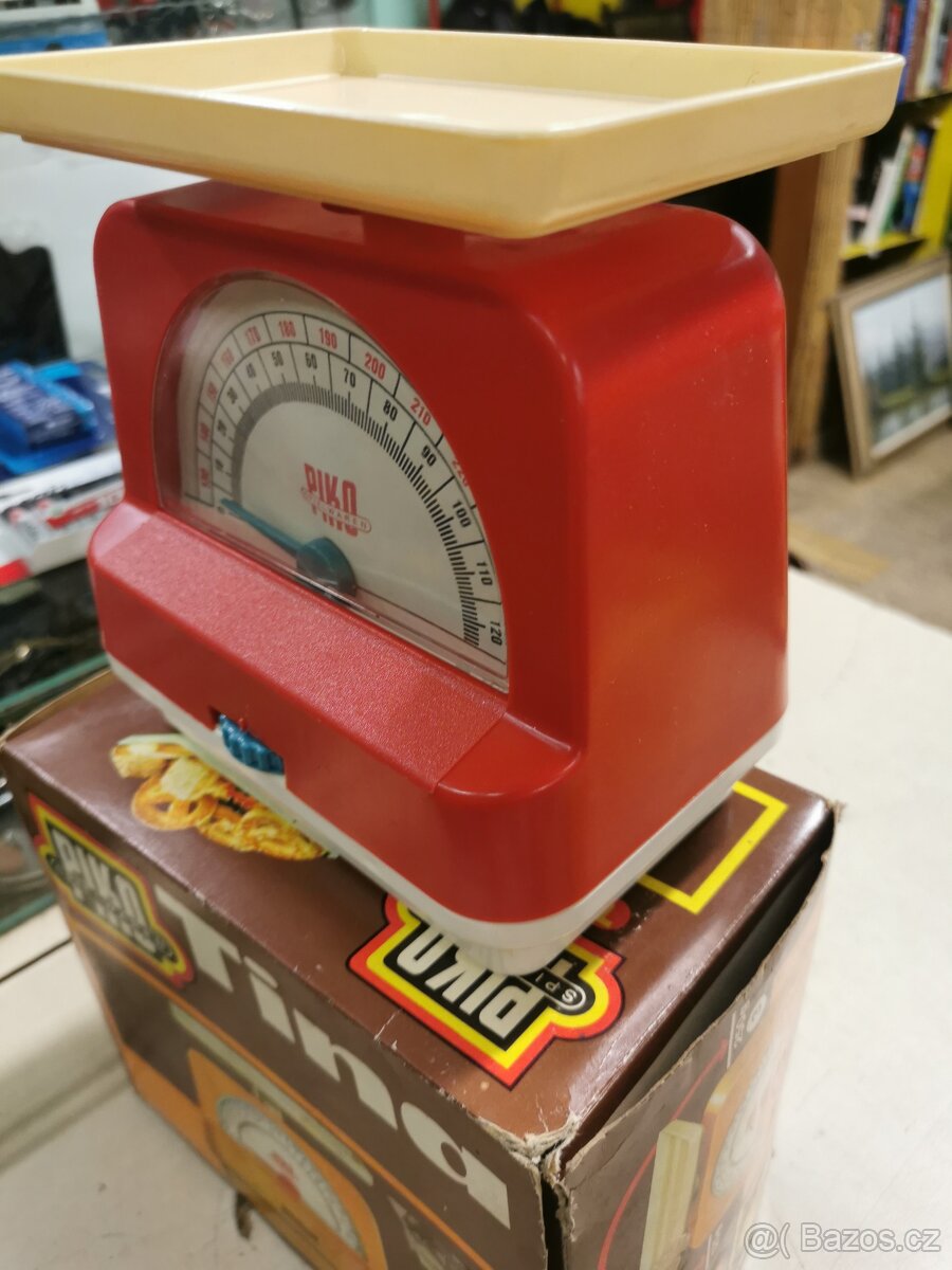 Retro hračka, váha Piko. - 3